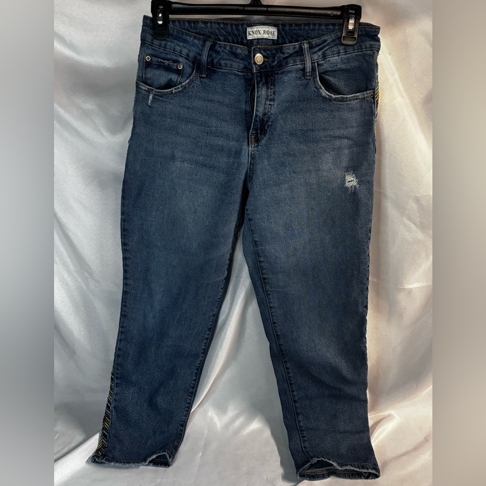 Knox Rose Indigo Straight Leg Jeans